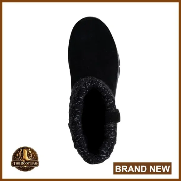 Suede Slip-On Ankle Boots with Memory Foam, Water Resistant - Picture 3 of 6